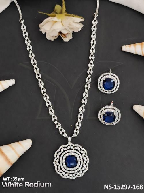 american-diamond-jewellery-white-rodium-polish-design-full-stone-party-wear-necklace-sets