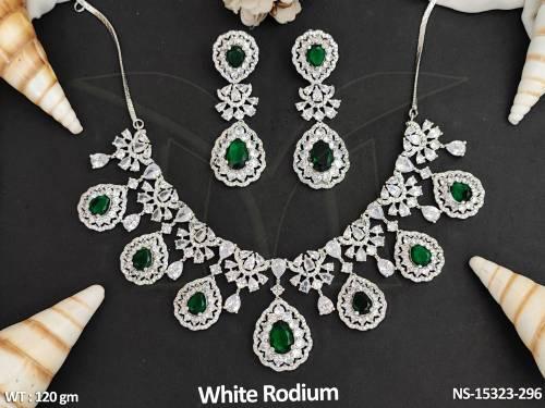 beautiful-designer-white-rodium-polish-ad-cz-full-stone-party-wear-necklace-set-