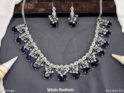 american-diamond-white-rodium-ad-full-stone-party-wear-necklace-set-