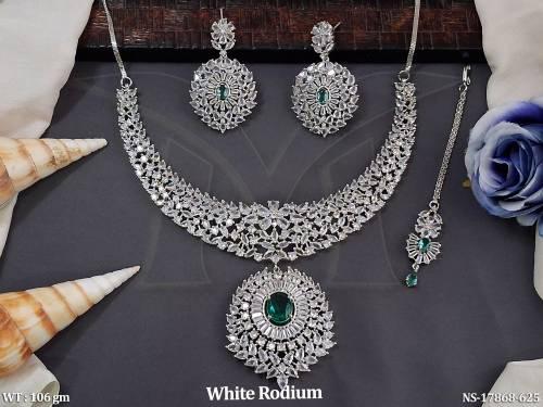 ad-cz-stone-white-rodium-designer-party-wear-necklace-set-