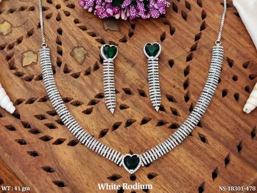 american-diamond-white-rodium-full-cz-stone-necklace-set-