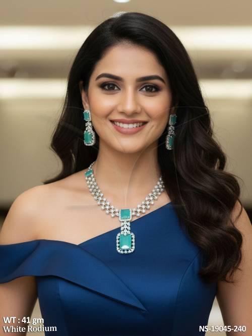 elegant-white-rhodium-cz-necklace-earrings-