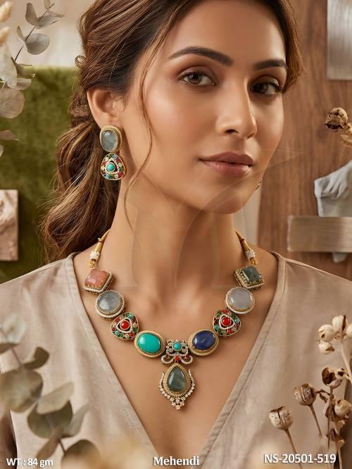 traditional-meenakari-stone-necklace-set