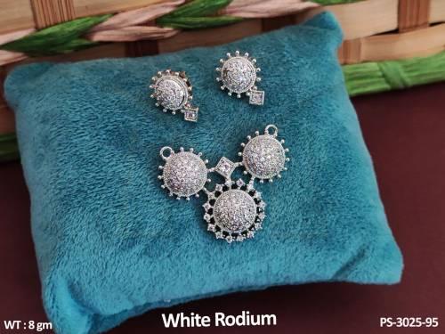 beautiful-designer-wear-white-rodium-polish-party-wear-cz-ad-pendant-set