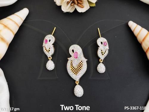ad-party-wear-north-style-accessories-women-two-tone-polish-ad-pendant-set