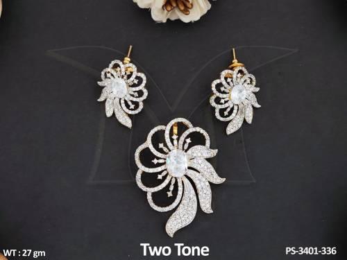 fancy-design-full-cz-ad-stones-party-war-beautiful-two-tone-polish-american-diamond-pendant-set