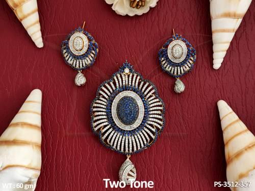 designer-cz-full-stone-two-tone-polish-party-wear-pendant-set-