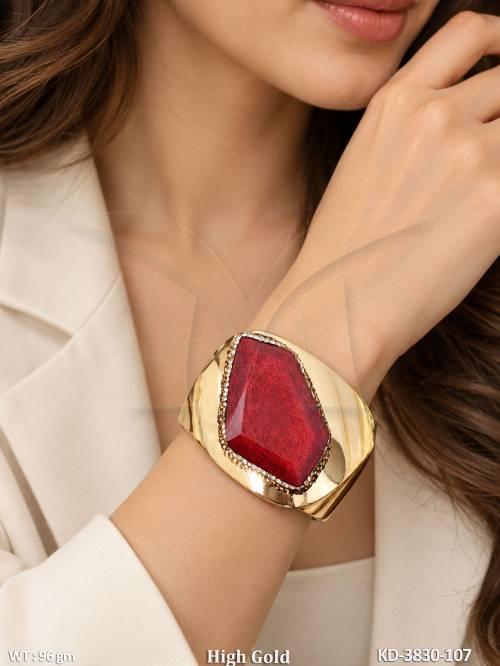 Elegant Full Stone Statement Kada
