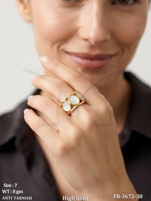 anti-tarnish-high-gold-white-enamel-statement-ring