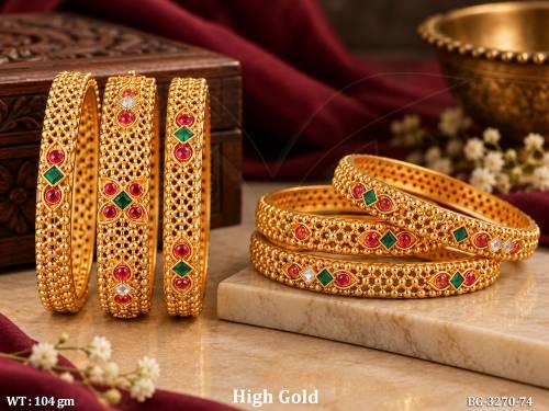 BG-3270-74-RUBY GREEN/2 X 2
