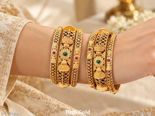 fancy-antique-finish-high-gold-designer-bangles