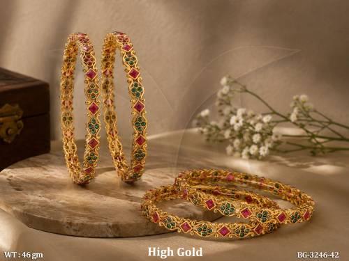 BG-3246-42-RUBY GREEN/2 X 2