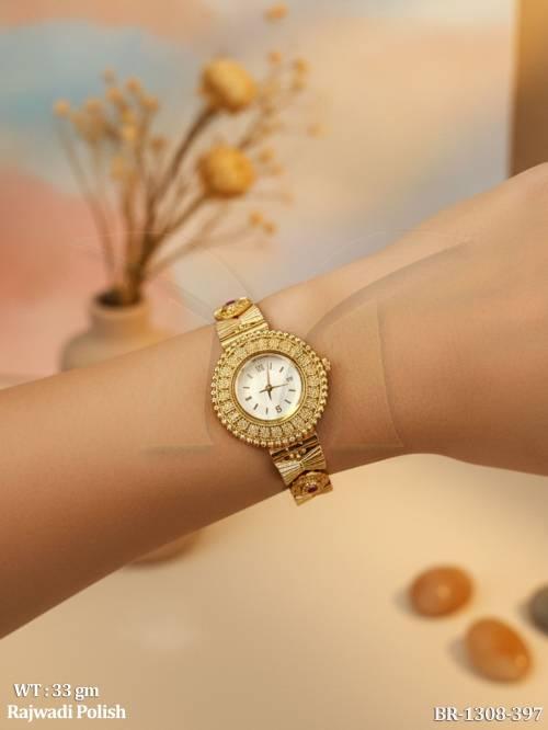 Premium Antique Gold Fancy Ladies Watch