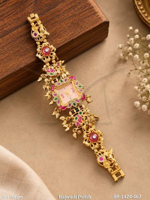fancy-antique-gold-polish-floral-watch