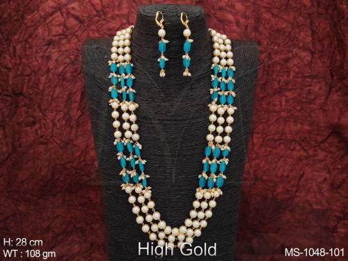-antique-mala-set-high-gold-polish-ethnic-beaded-jewelry-indian-traditional-jewelry-3-layers-antique-beaded-mala-set-