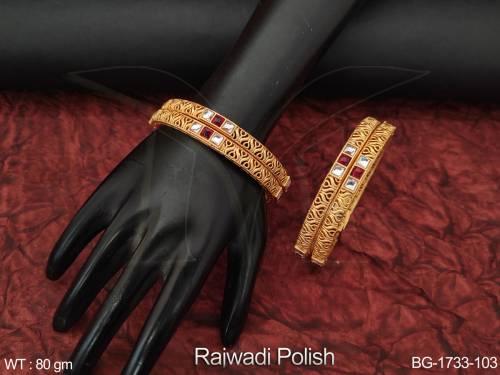 designer-antique-beautiful-rajwadi-polish-4-set-bangles-