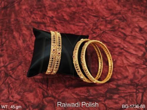 designer-antique-beautiful-party-wear-rajwadi-polish-4-set-bangles-