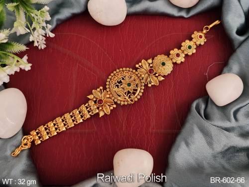 antique-jewelry-party-wear-rajwadi-polish-traditional-look-beautiful-bracelet-set-