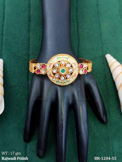 antique-finish-rajwadi-party-wear-bracelet