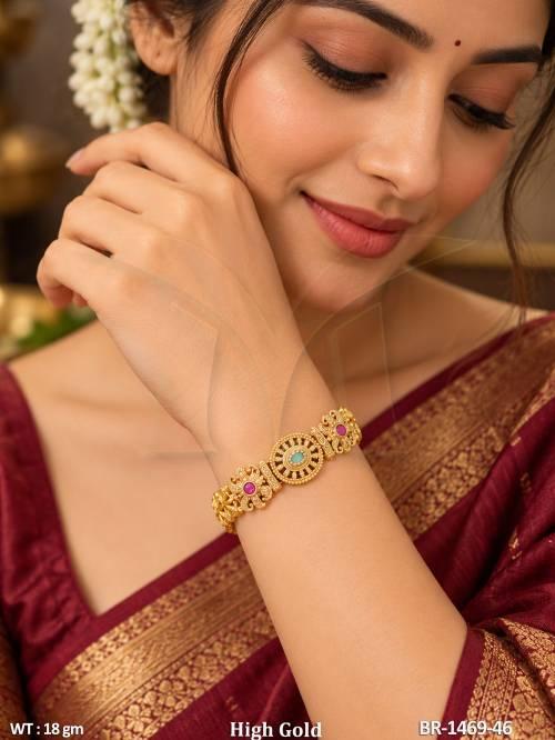 High Gold Antique Designer Bracelet