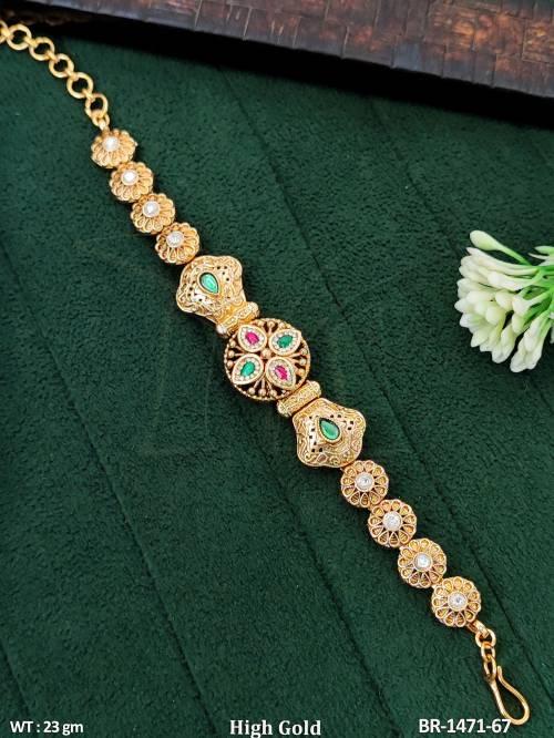 BR-1471-67-RUBY GREEN