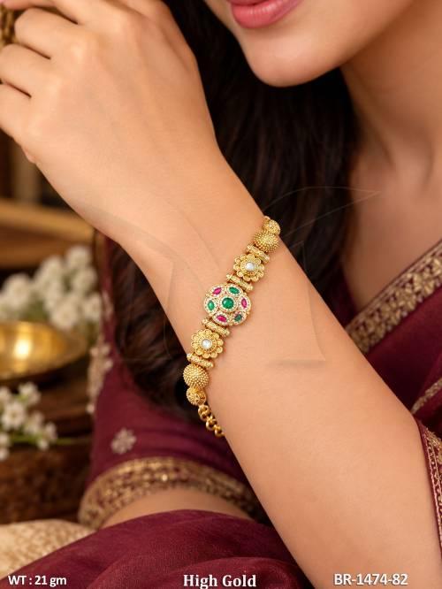 BR-1474-82-RUBY GREEN