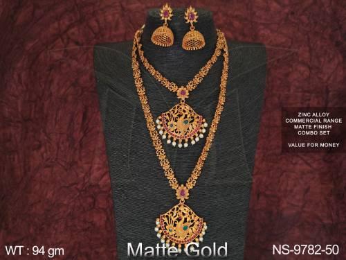 beautiful-antique-full-stones-matte-finish-party-wear-combo-necklace-set-