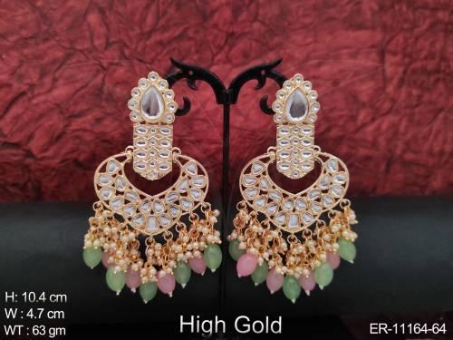 antique-jewellery-beautiful-designer-high-gold-polish-earrings-