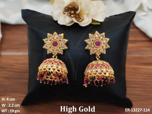 north-style-antique-jewellery-party-wear-high-gold-polish-antique-earrings-