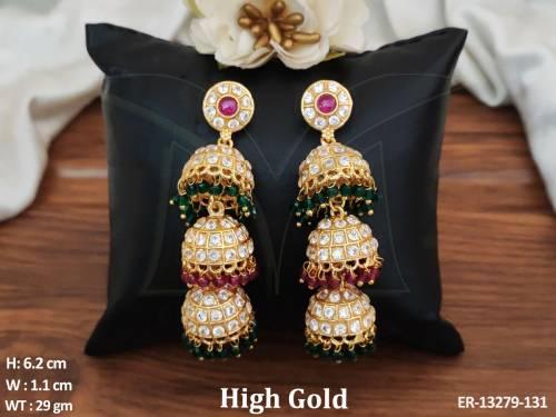 high-gold-polish-3-layer-designer-jhumka-earrigs-