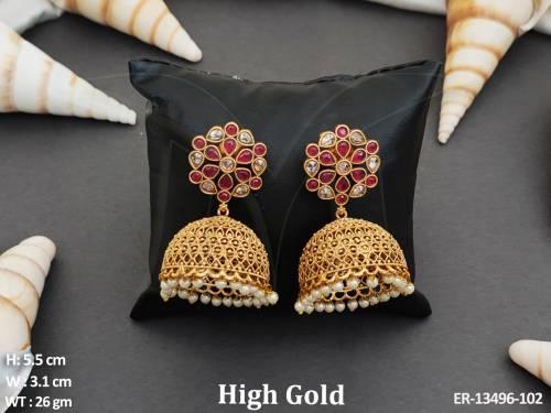 designer-beautiful-fancy-antique-jewellery-high-gold-polish-party-wear-earrings-