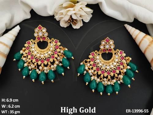 high-gold-polish-fancy-style-designer-wear-antique-earrings-