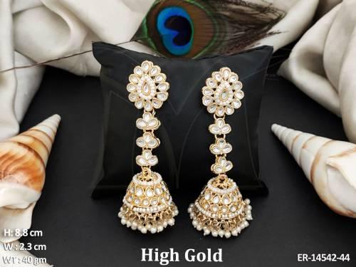 antique-jewellery-designer-high-gold-polish-full-stone-fancy-style-earrings-