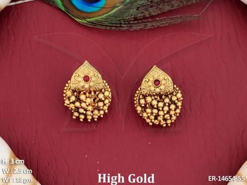 ER-14654-55-RUBY GOLD