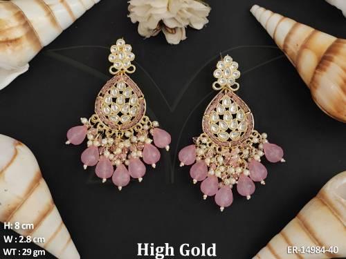 antique-designer-high-gold-polish-clustered-pearl-party-wear-earrings-