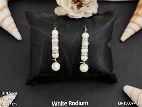 antique-jewellery-white-rodium-polish-party-wear-earring
