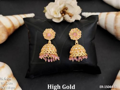 designer-beautiful-fancy-style-high-gold-polish-clustered-pearl-party-wear-earrings-