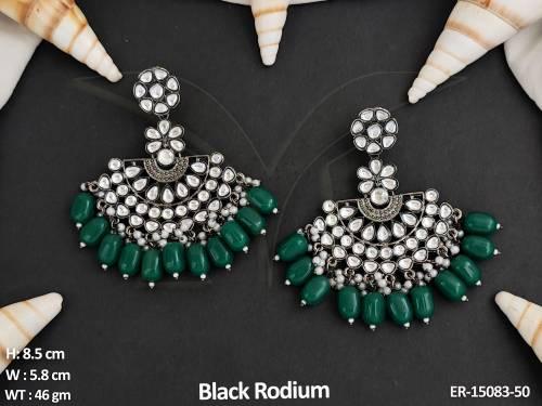 antique-jewellery-balck-rodium-polish-with-full-stone-fancy-designer-earring-