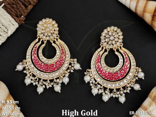antique-jewellery-high-gold-polish-fancy-party-wear-designer-earrings