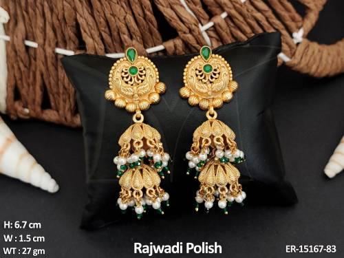 antique-jewellery-designer-rajwadi-polish-fancy-style-earrings-