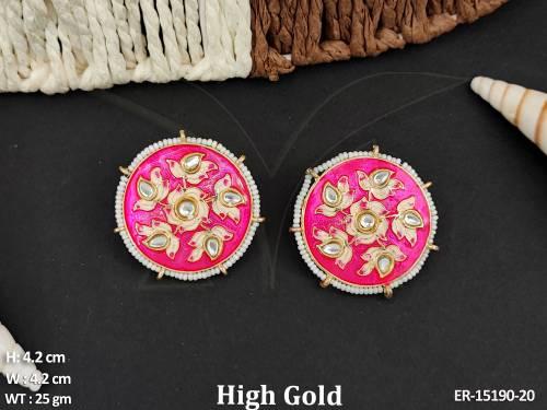 antique-jewellery-high-gold-polish-fancy-style-earrings-