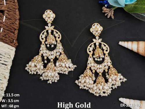 antique-jewellery-designer-high-gold-polish-jhumka-earrings-