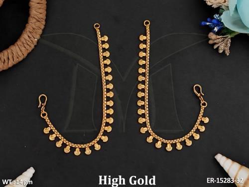 Antique Jewellery High Gold Polish Fancy  designer Kaan chain 
