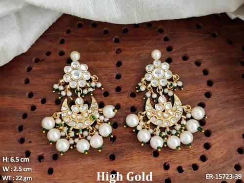 Antique Plated Earrings-13 main image 0