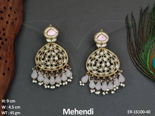 design-antique-jewellery-mehendi-polish-clustered-pearl-party-wear-earrings-