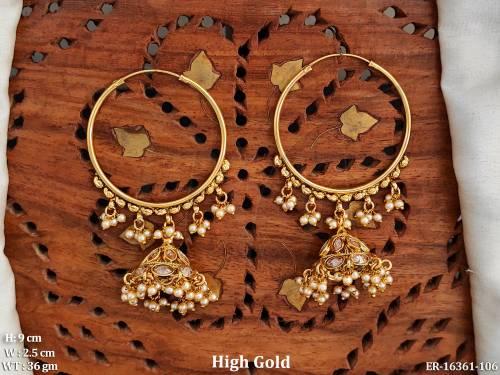 antique-designer-full-stone-high-gold-long-jhumka-earring-set