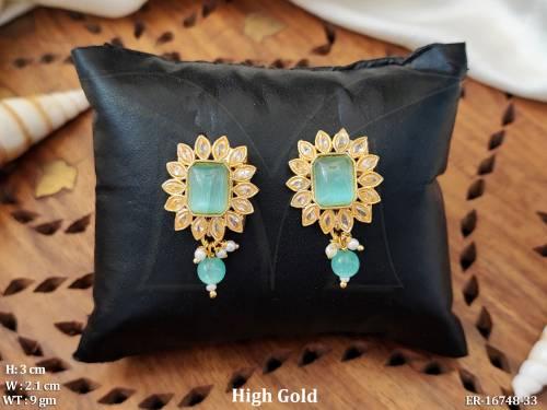 antique-jewellery-high-gold-polish-fancy-style-earrings-