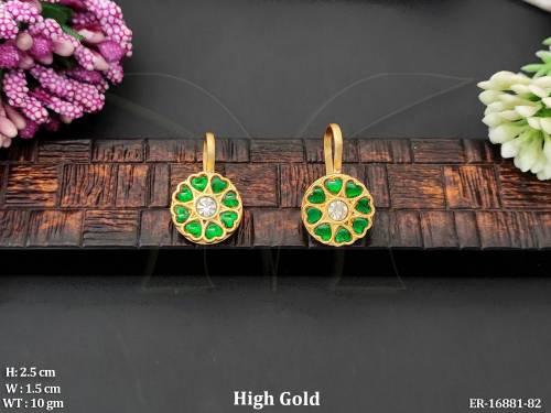 antique-high-gold-polish-full-stone-earrings-