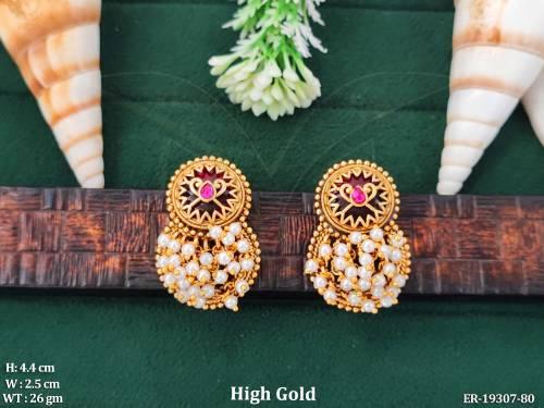 ethnic-temple-style-antique-earrings-with-bead-drop
