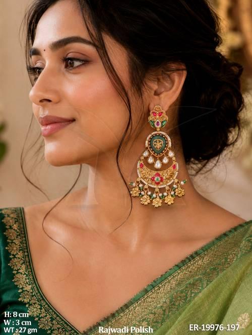 antique-gold-polish-chandbali-earrings